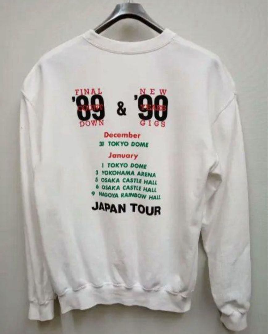 ヒューイルイス＆ザ・ニュース 日本ツアースウェット80s 90sヴィンテージ