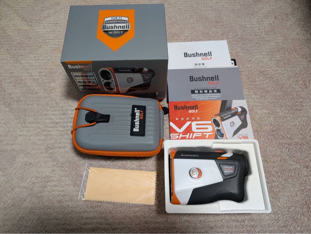 Bushnell V6 SHIFT ゴルフ用距離計　おまけ付き 値下げしました