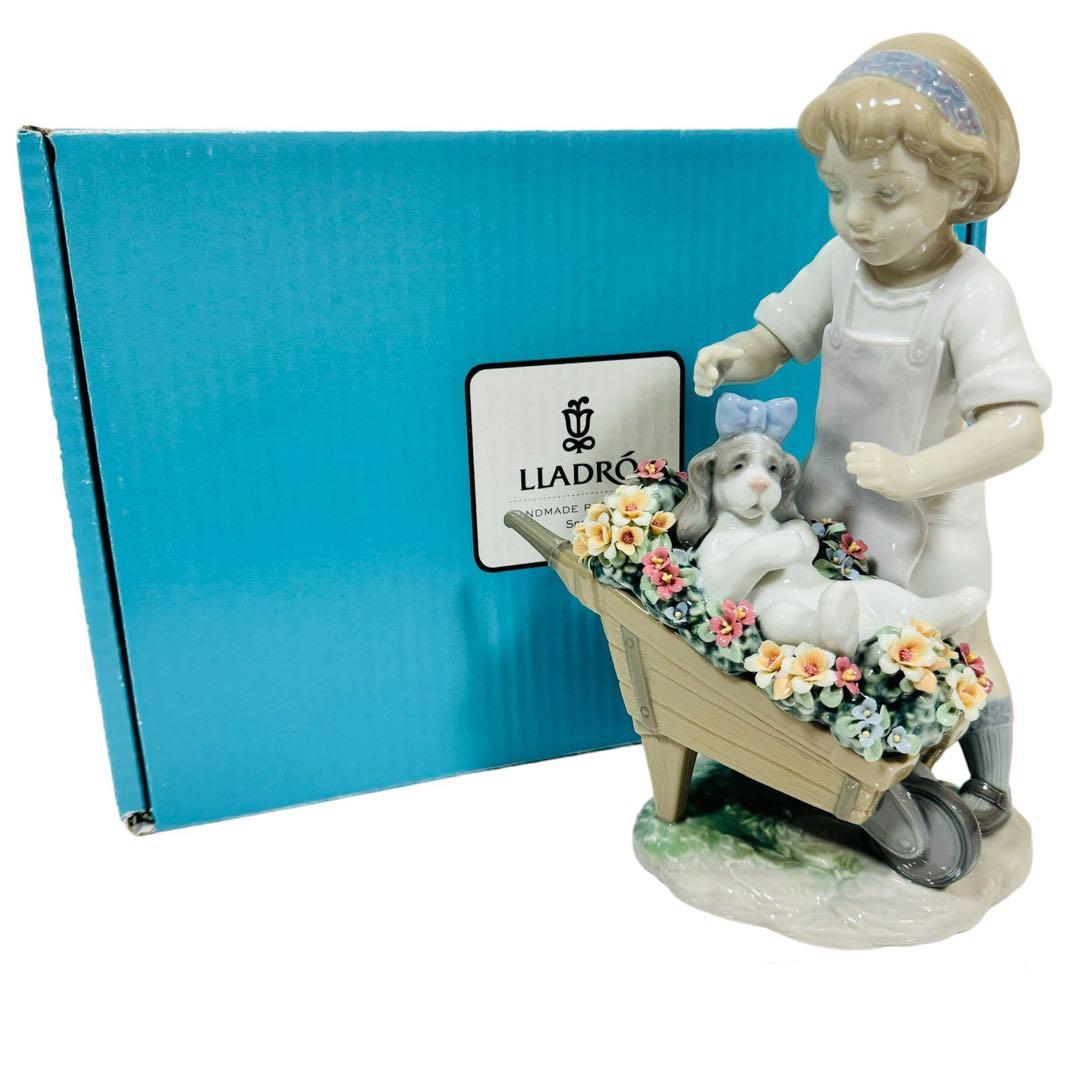 【希少】リヤドロ LLADRO No.9133 『おさんぽしようね』