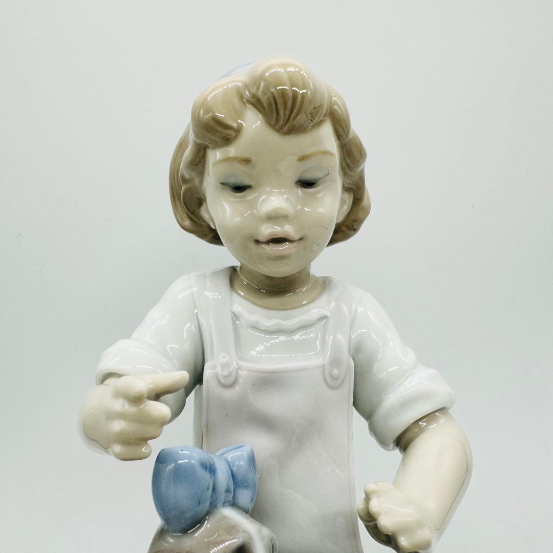 【希少】リヤドロ LLADRO No.9133 『おさんぽしようね』