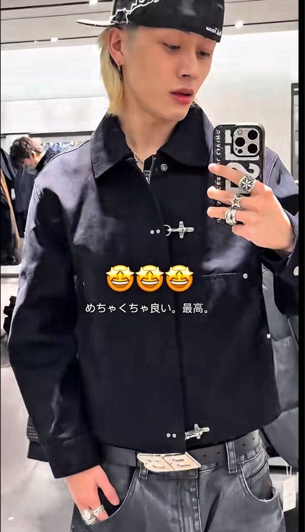 【完売品】リラックスフィットトグルボタンジャケット　ファイヤーマンジャケット