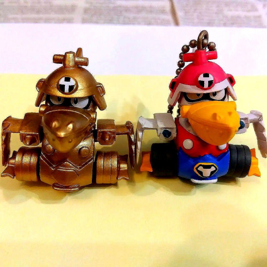 昭和レトロ　レア価格高騰　ヤッターマンペリカンフィギュア2種タツノコプロ37mm