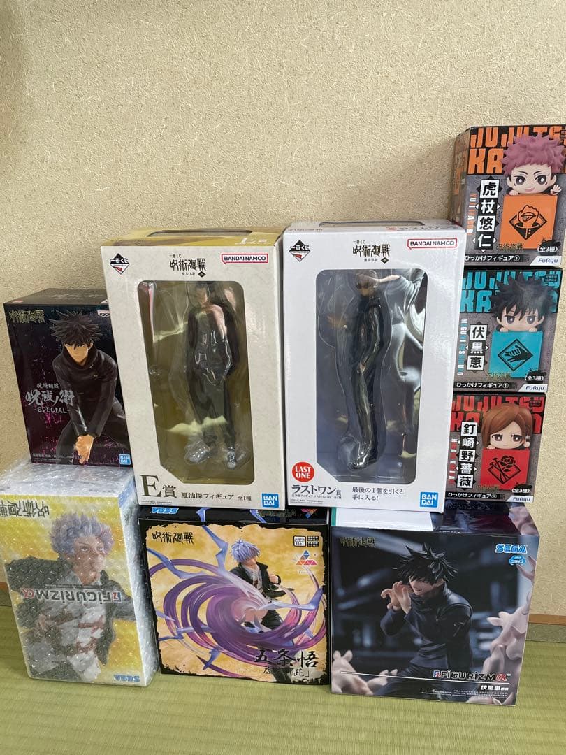 【期間限定価格】呪術廻戦　フィギュアまとめ売り　五条悟、夏油傑、伏黒恵、虎杖悠仁