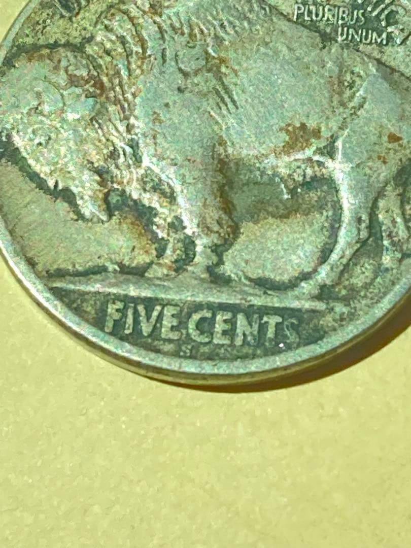 Y*a様 アメリカ　5セント白銅貨　バッファローニッケル　1913S タイプ2