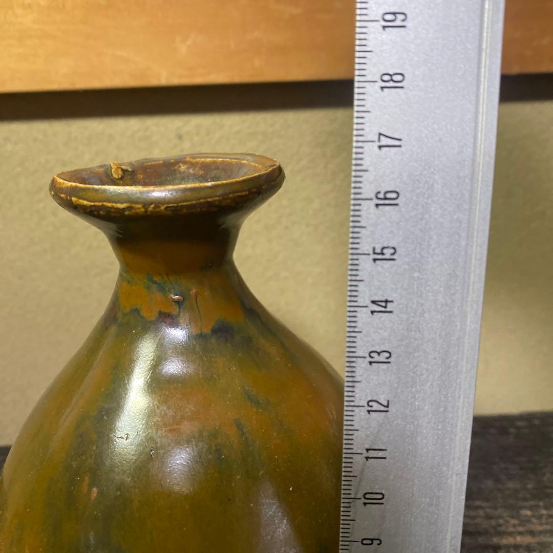 中国　古玩　河南天目徳利