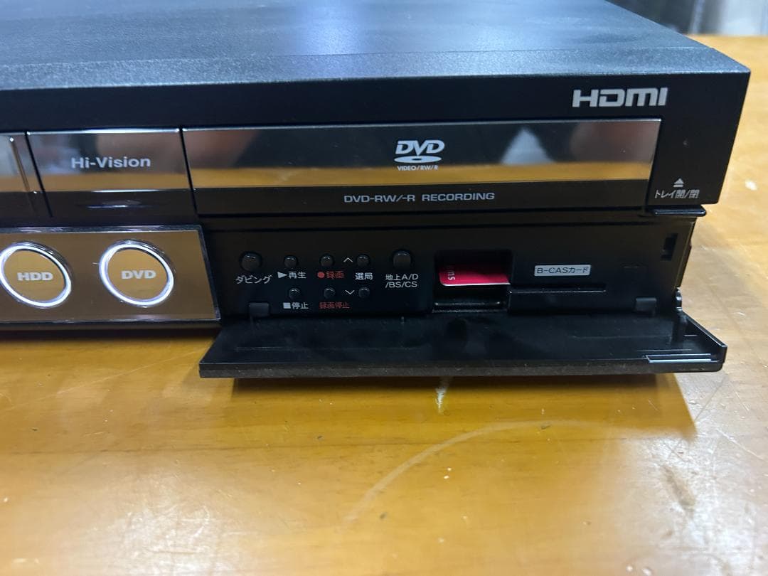 SHARP DV-ACV52 AQUOS HDD/DVD/VHSレコーダー