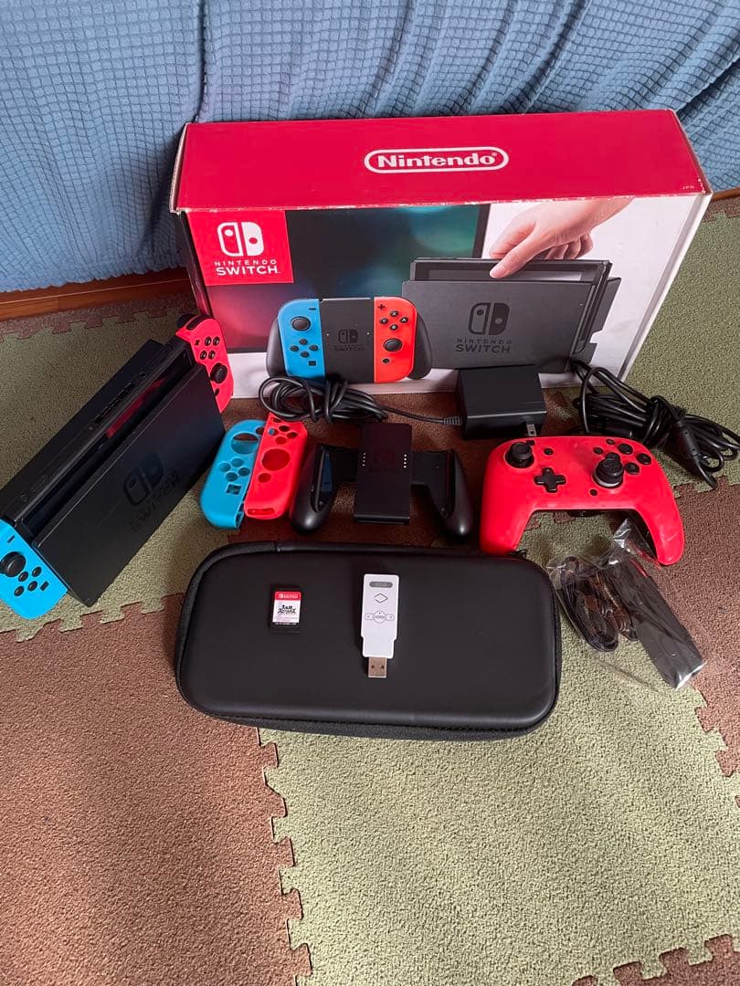 り*い様 Nintendo Switch 本体 スマブラ・プロコン・コンバーター