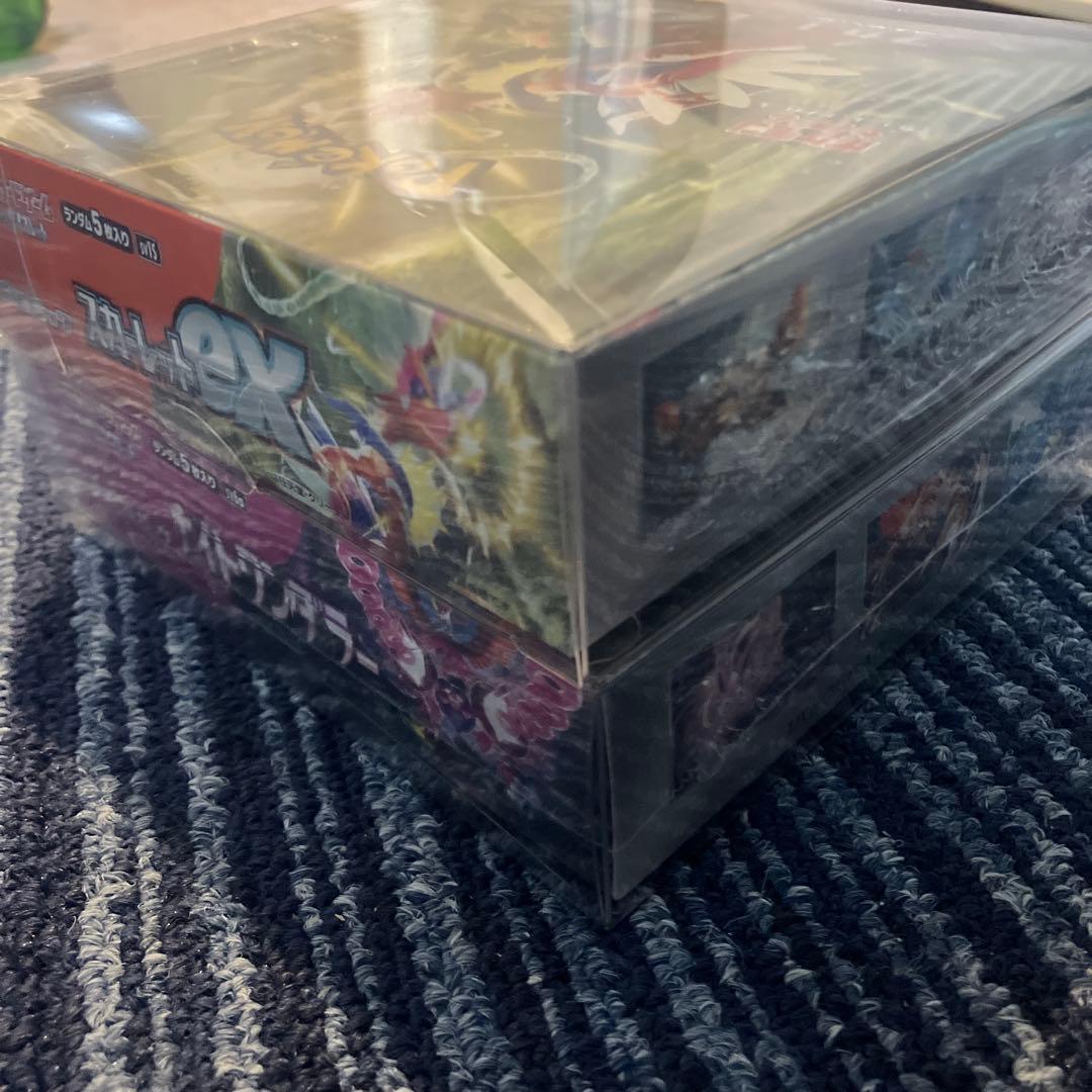 未開封BOXシュリンク付き スカーレットex ナイトワンダラー　2個セット