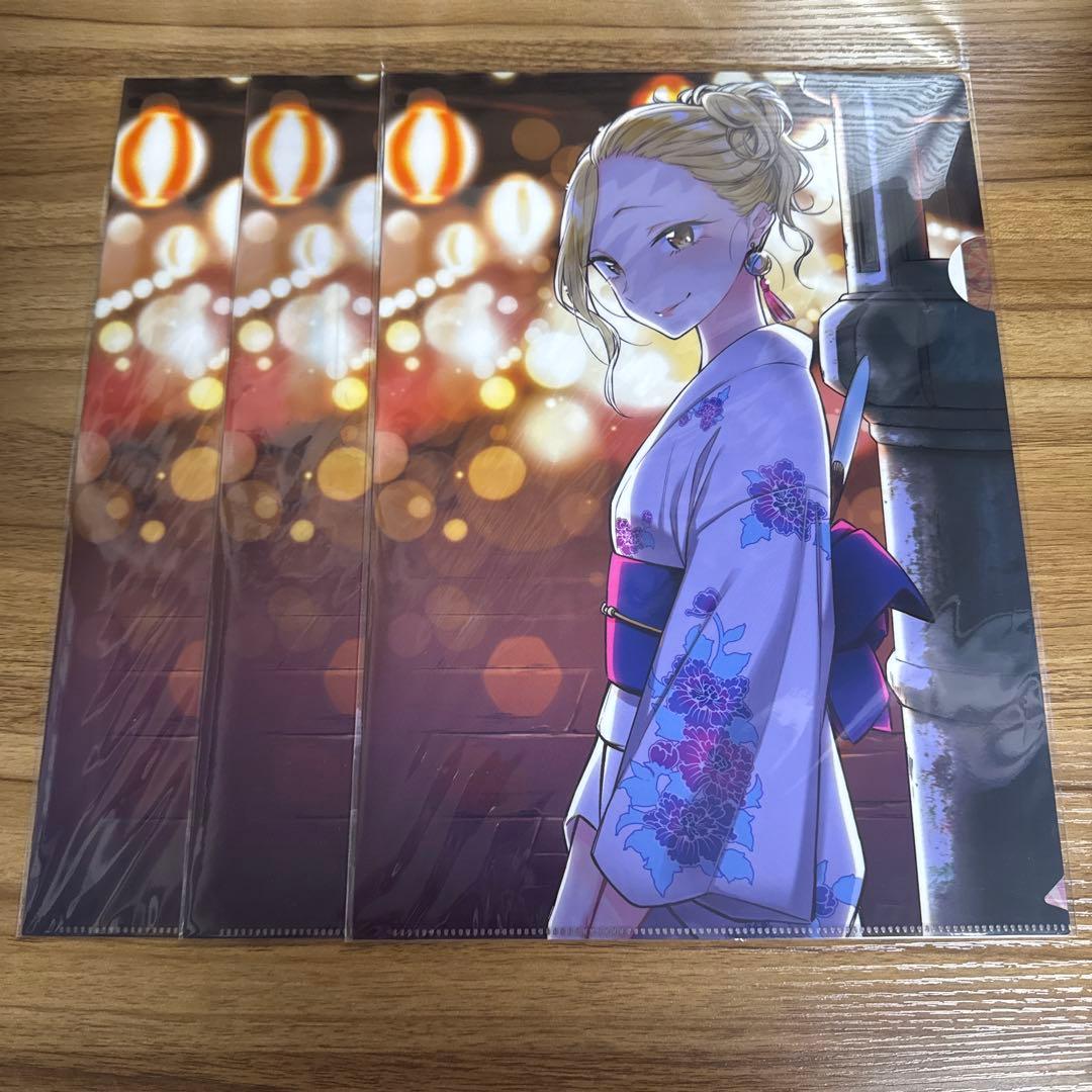 やんちゃギャルの安城さん クリアファイル 5種7枚セット まとめ売り