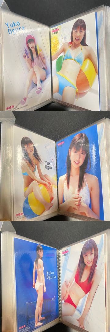 ゆうこりんトレーディングカード30枚セット　小倉優子　雑誌