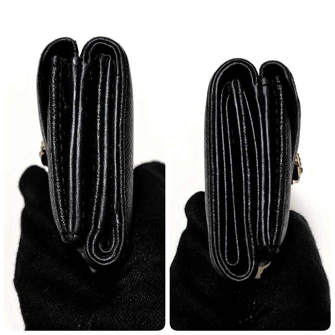 人気✨　ヴィヴィアンウエストウッド　ミニ財布　黒　レザー　オーブ　ユニセックス