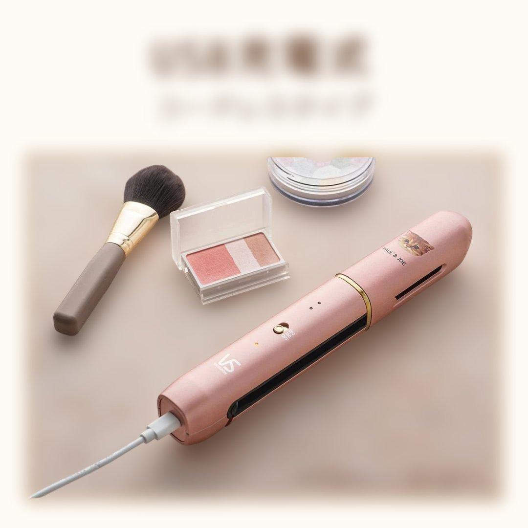 ポール＆ジョー テディベア柄ポーチ　コードレスミニストレートヘアアイロン