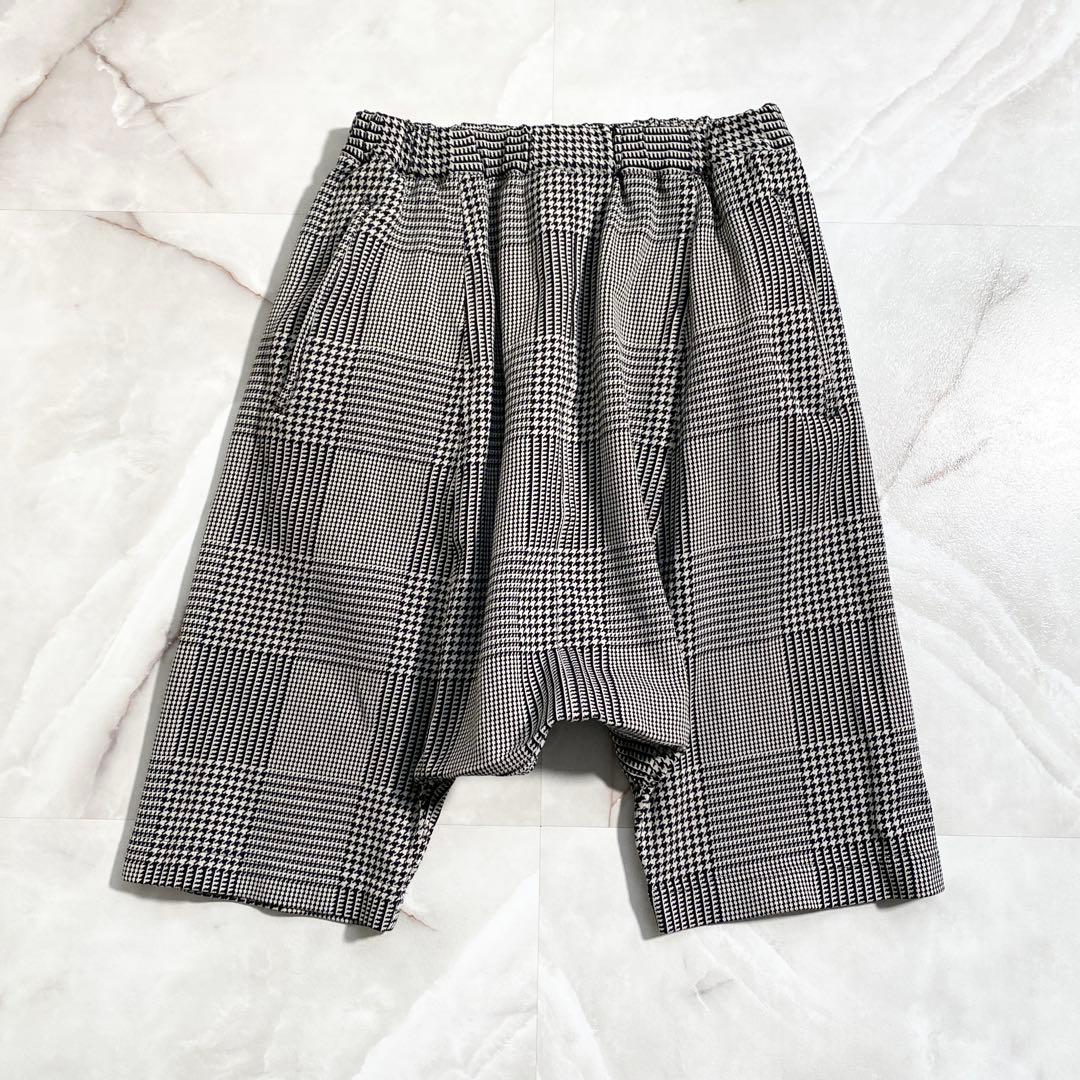A16631 美品 コムデギャルソンコムデギャルソン　千鳥 ハーフサルエルパンツ