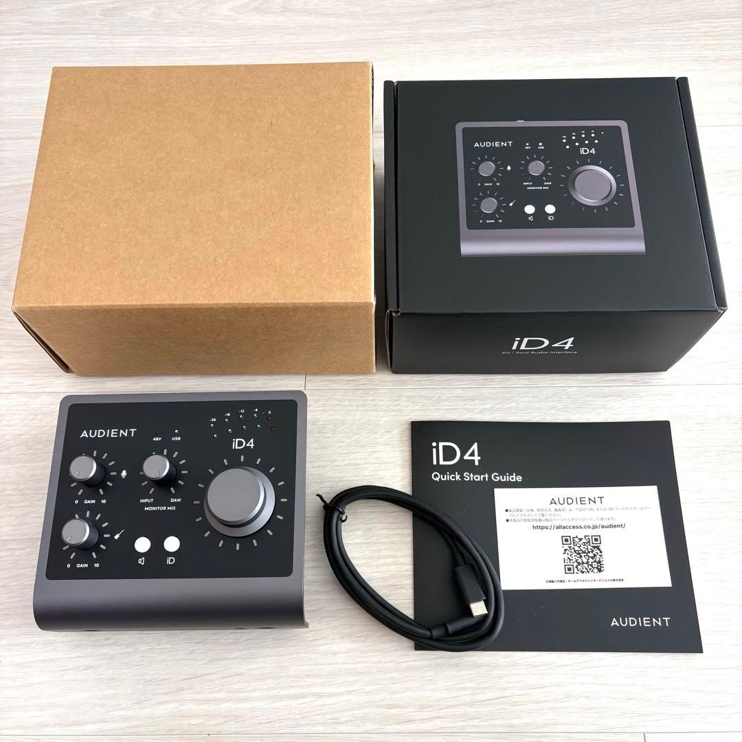 AUDIENT iD4 mkⅡ 製品登録可能