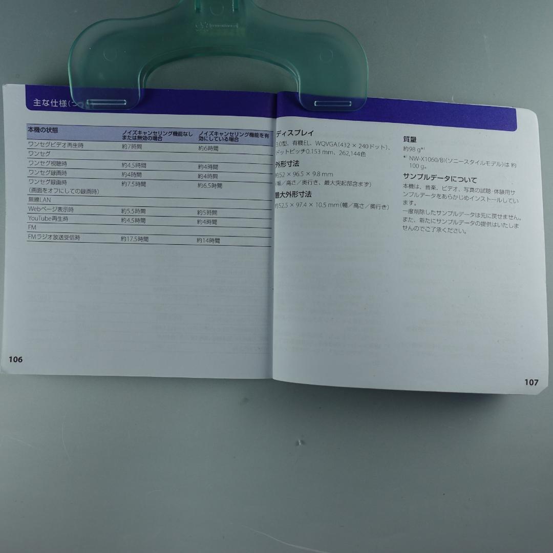 SONY ウォークマン NW-X1060