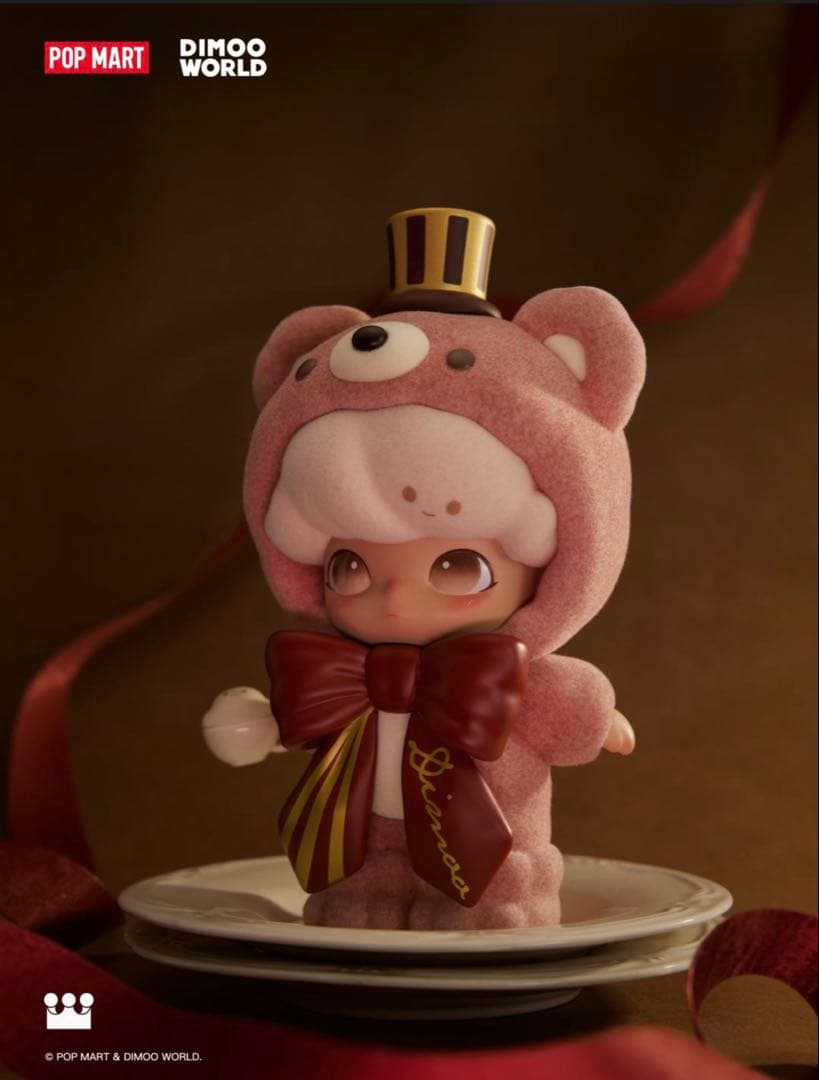その他 POPMART DIMOO Strawberry Latte Teddy