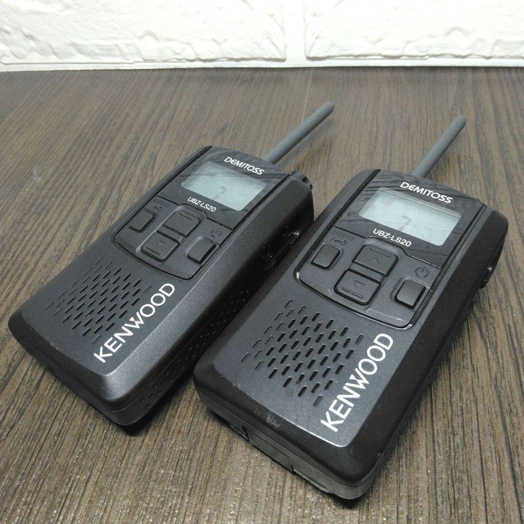 程度良好★KENWOOD UBZ-LS20 フルセット 特定小電力トランシーバー