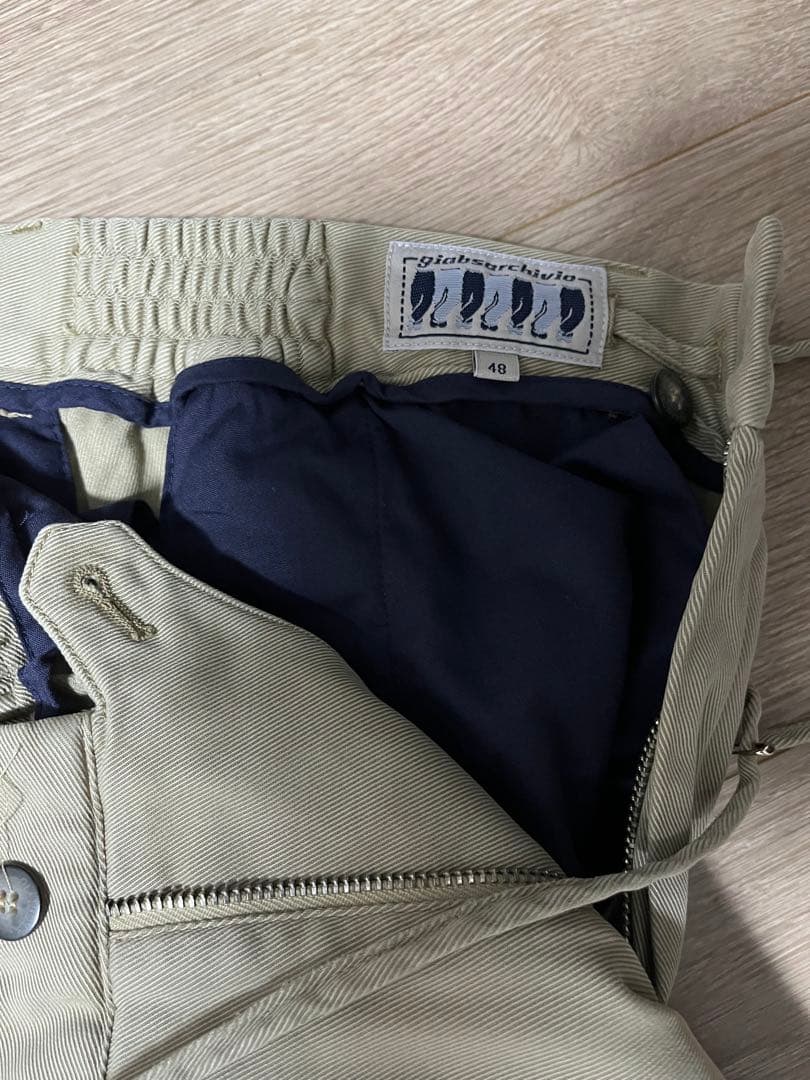 Giab’s Archivio Beams別注 Massacioチノパン　48