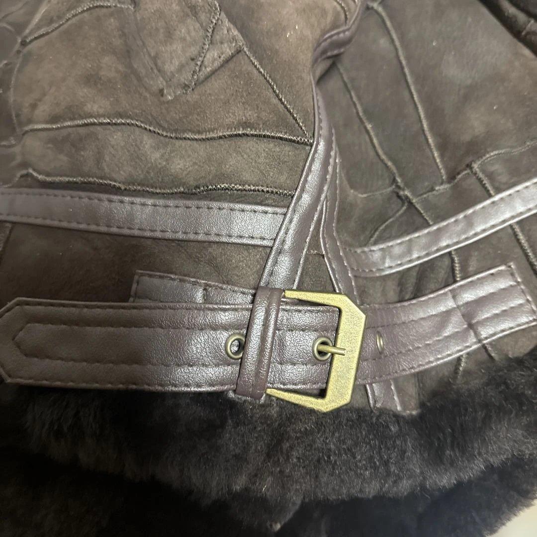 a*f様 美品　TYPE B-3 フライトジャケット リアルムートン　パッチワー