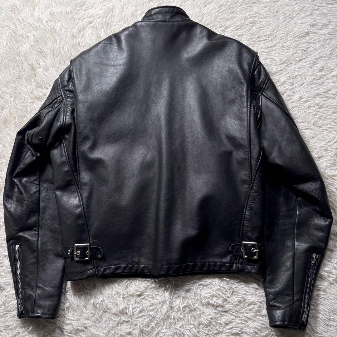 お*ん様 希少モデル✨ ショット ライダースジャケット ボアライナー 641E