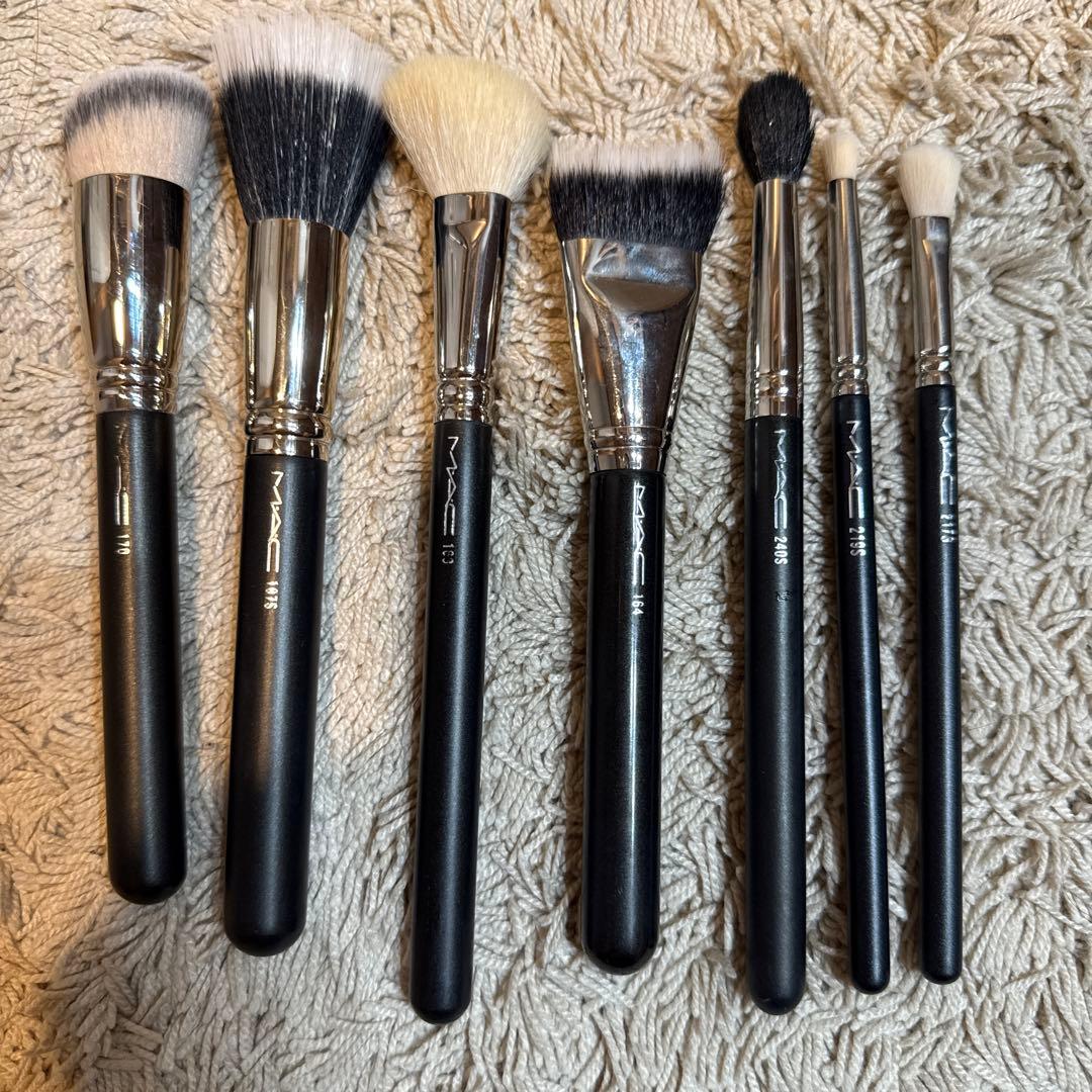 MAC メイクブラシ7本170,187,183,164,217s219s240s