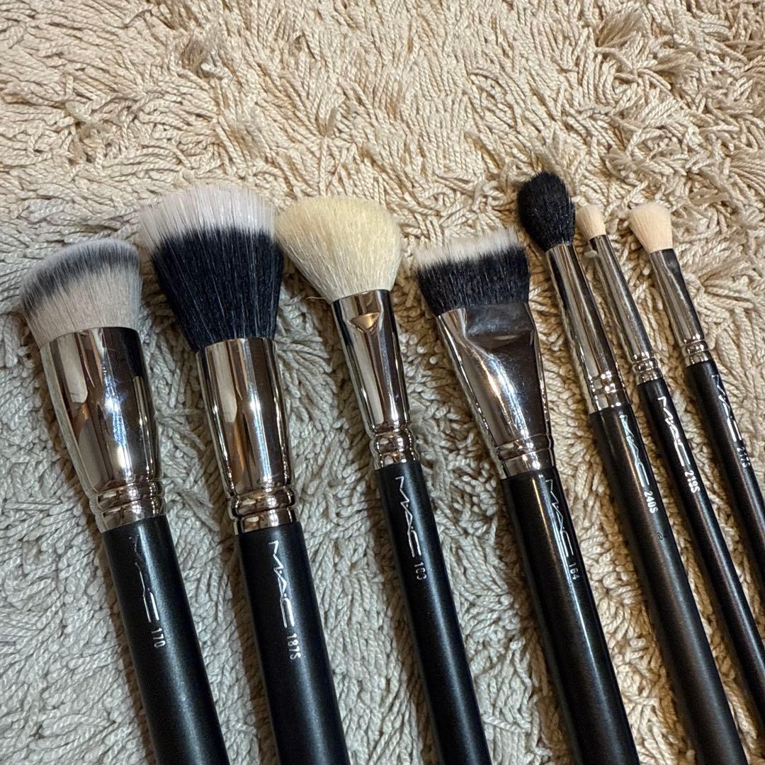 MAC メイクブラシ7本170,187,183,164,217s219s240s