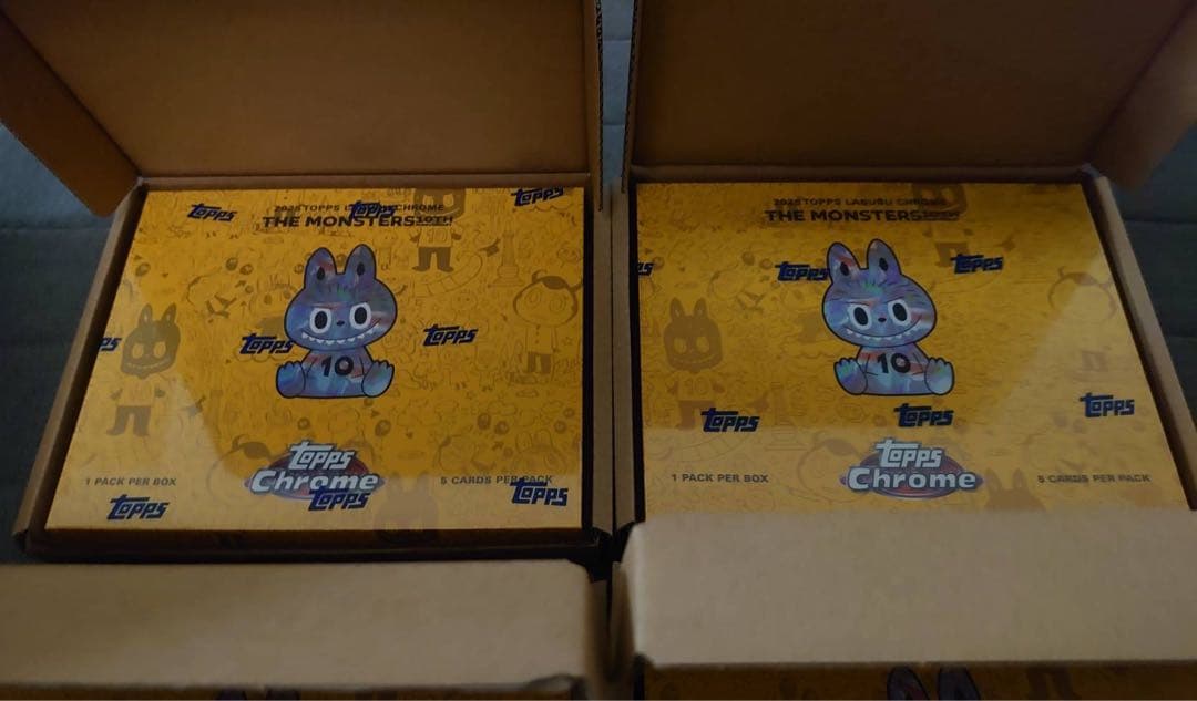 ラブブ トレカ未開封4BOX