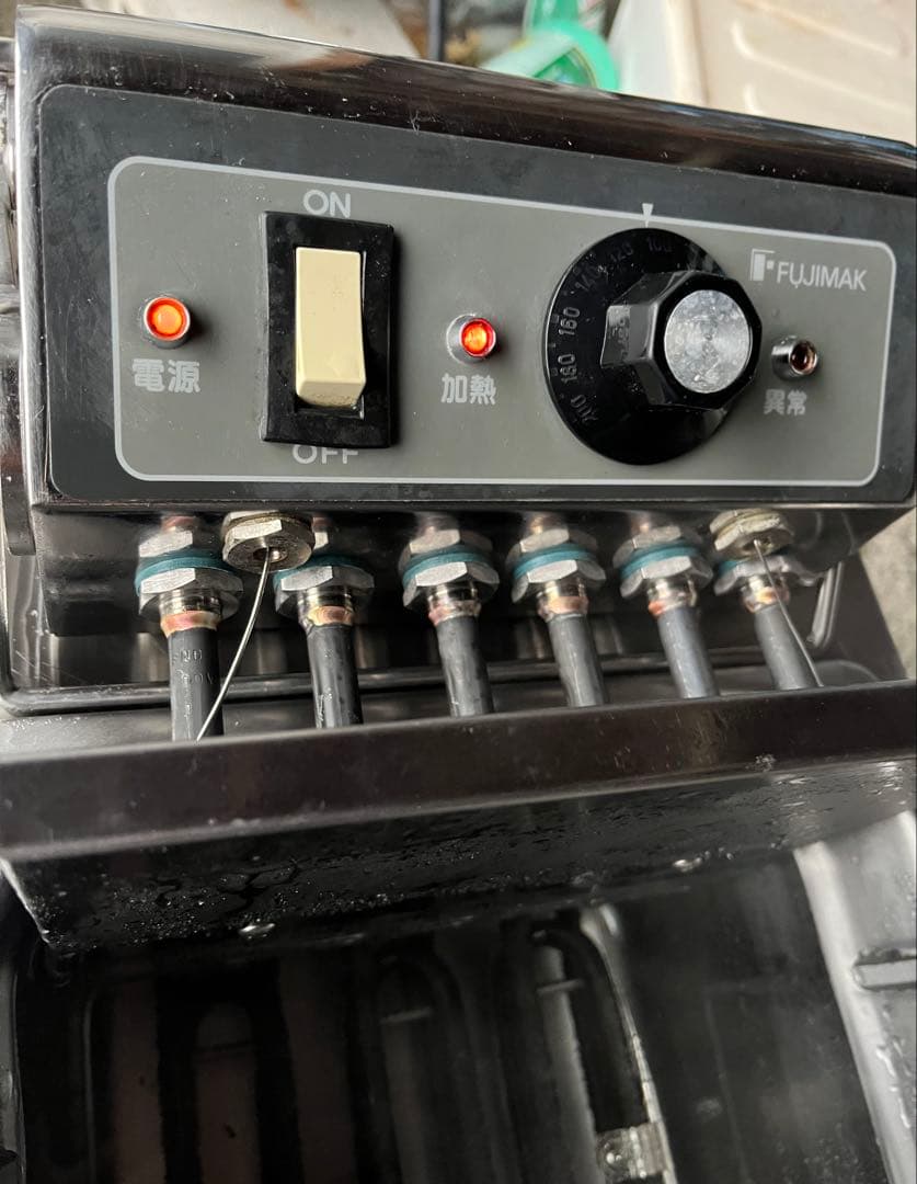 フジマック業務用卓上電気フライヤー 3相200V 8リットル