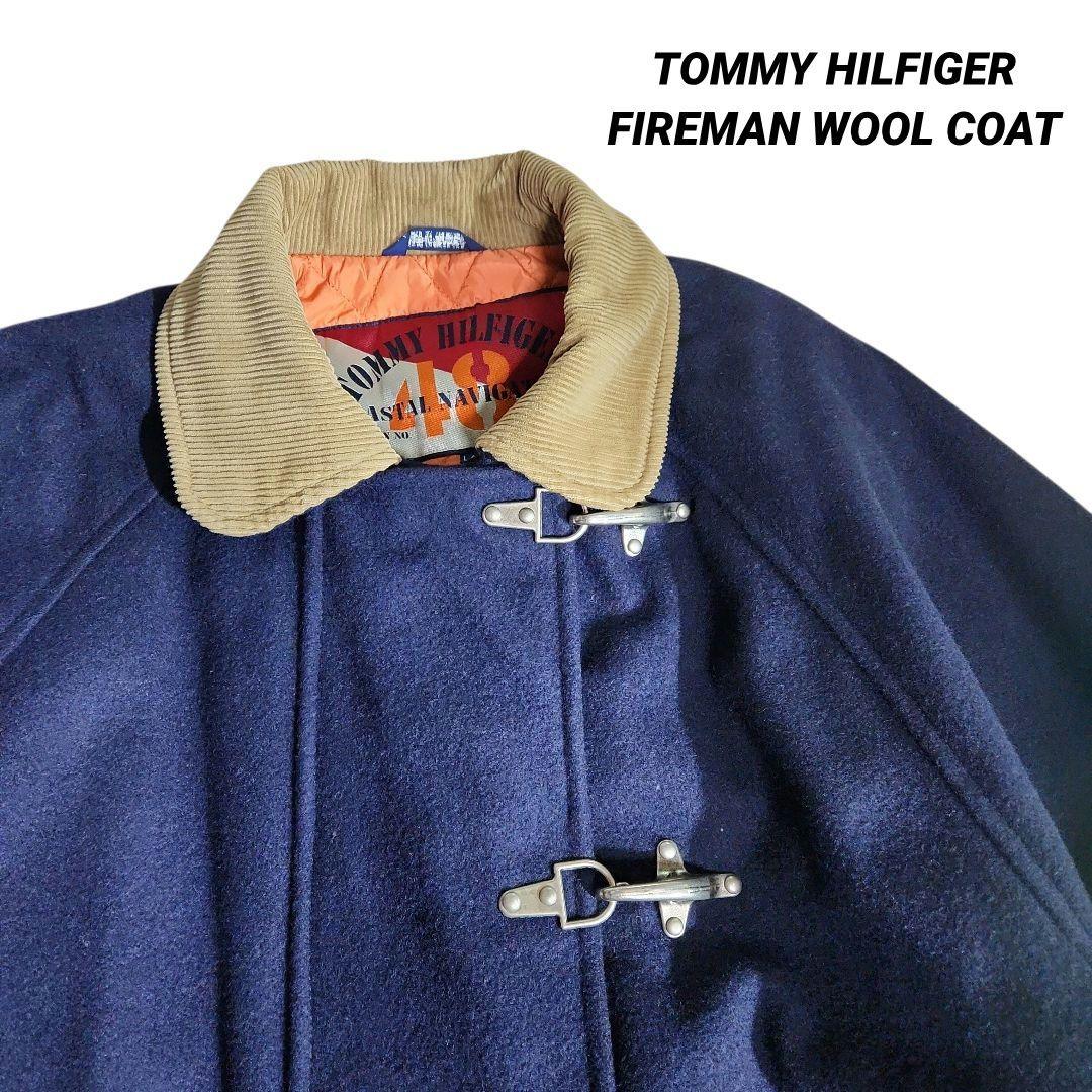   ファイヤーマン中綿キルティング・ウールコート039