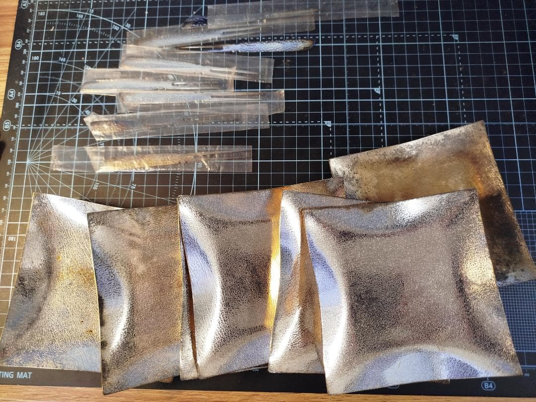 銀の皿？ シルバー？ フォーク付 黒くすみ有 黒さび？有 トータル約1kg