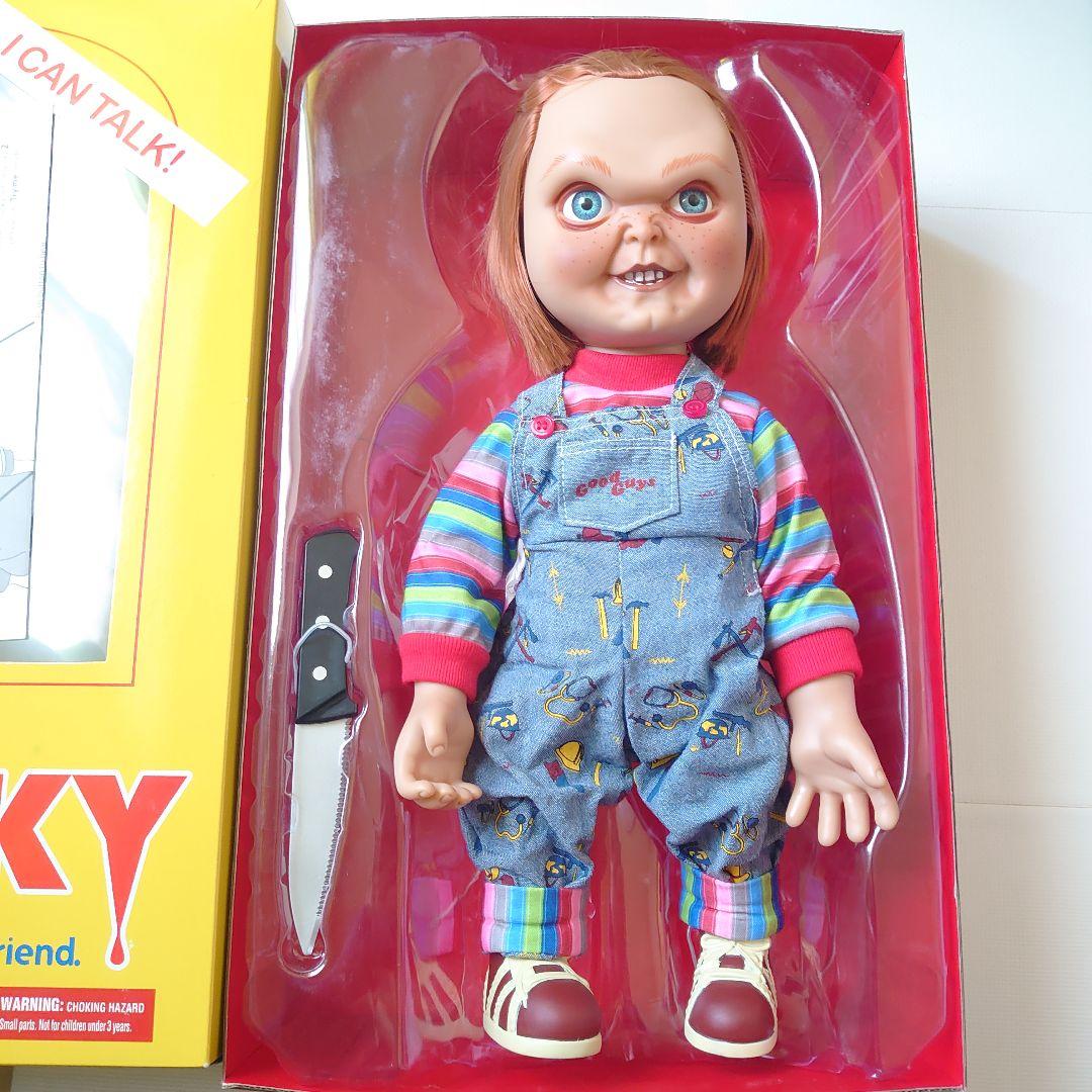 ①ナイフ付　チャッキー フィギュア 　トーキング　チャイルドプレイ　ホラードール