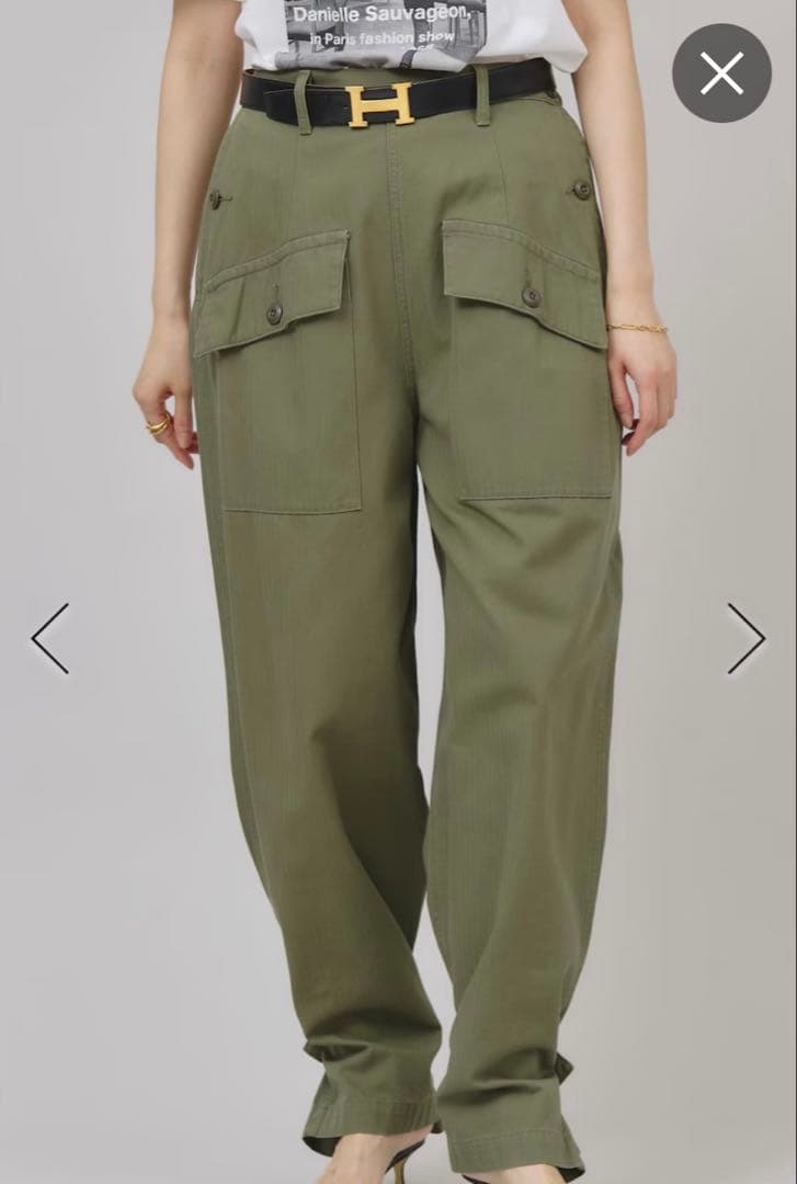 カレンソロジー　<&RC＞ヴィンテージライクカーゴパンツ　サイズ36