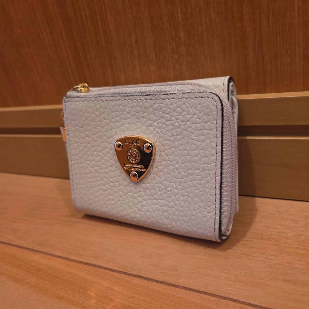 ATAO アタオ ワルツ ケリー 三つ折り コンパクトウォレット シボレザー