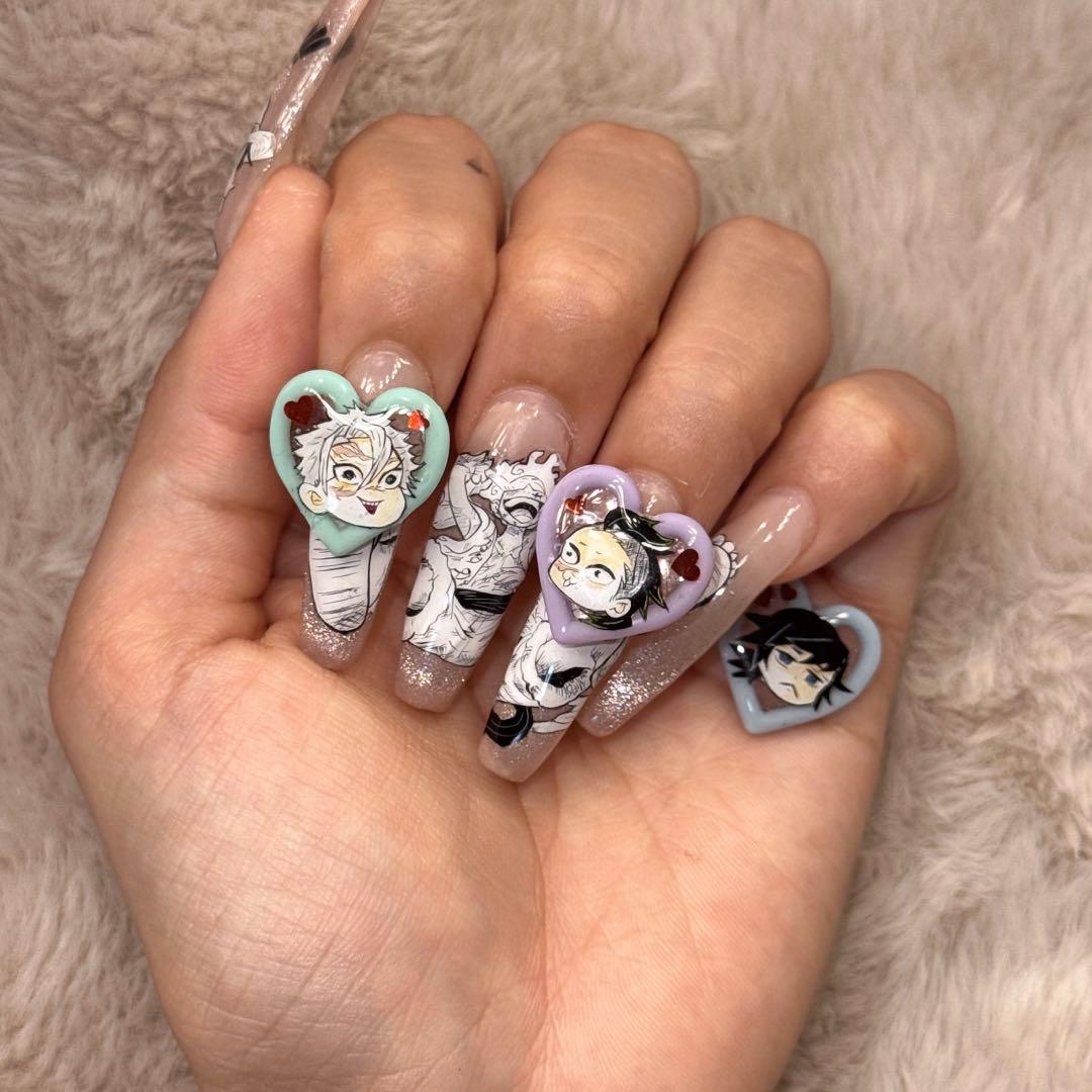 プレインシート　痛ネイル　ネイルシール　ネイルチップ