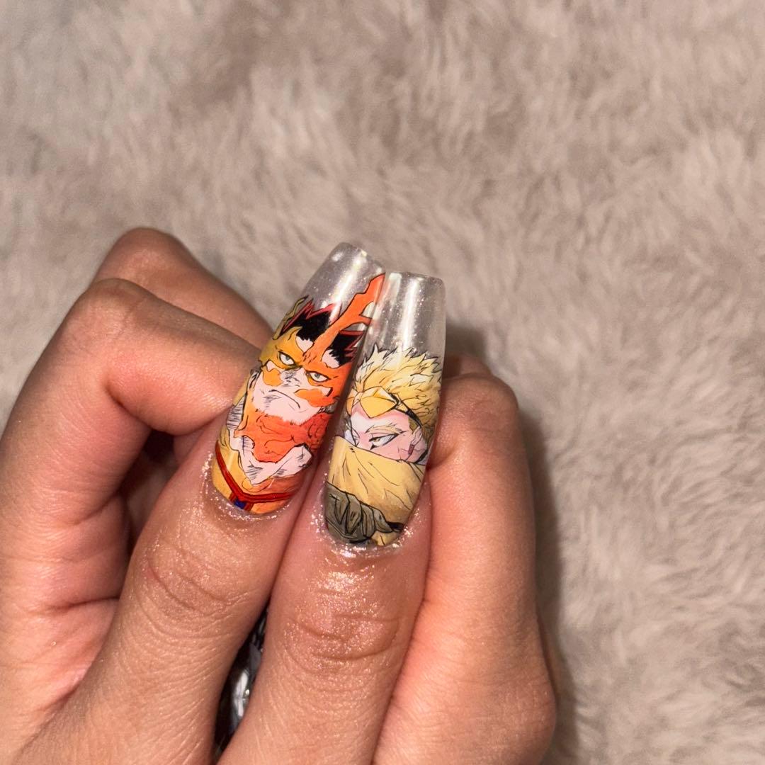 プレインシート　痛ネイル　ネイルシール　ネイルチップ