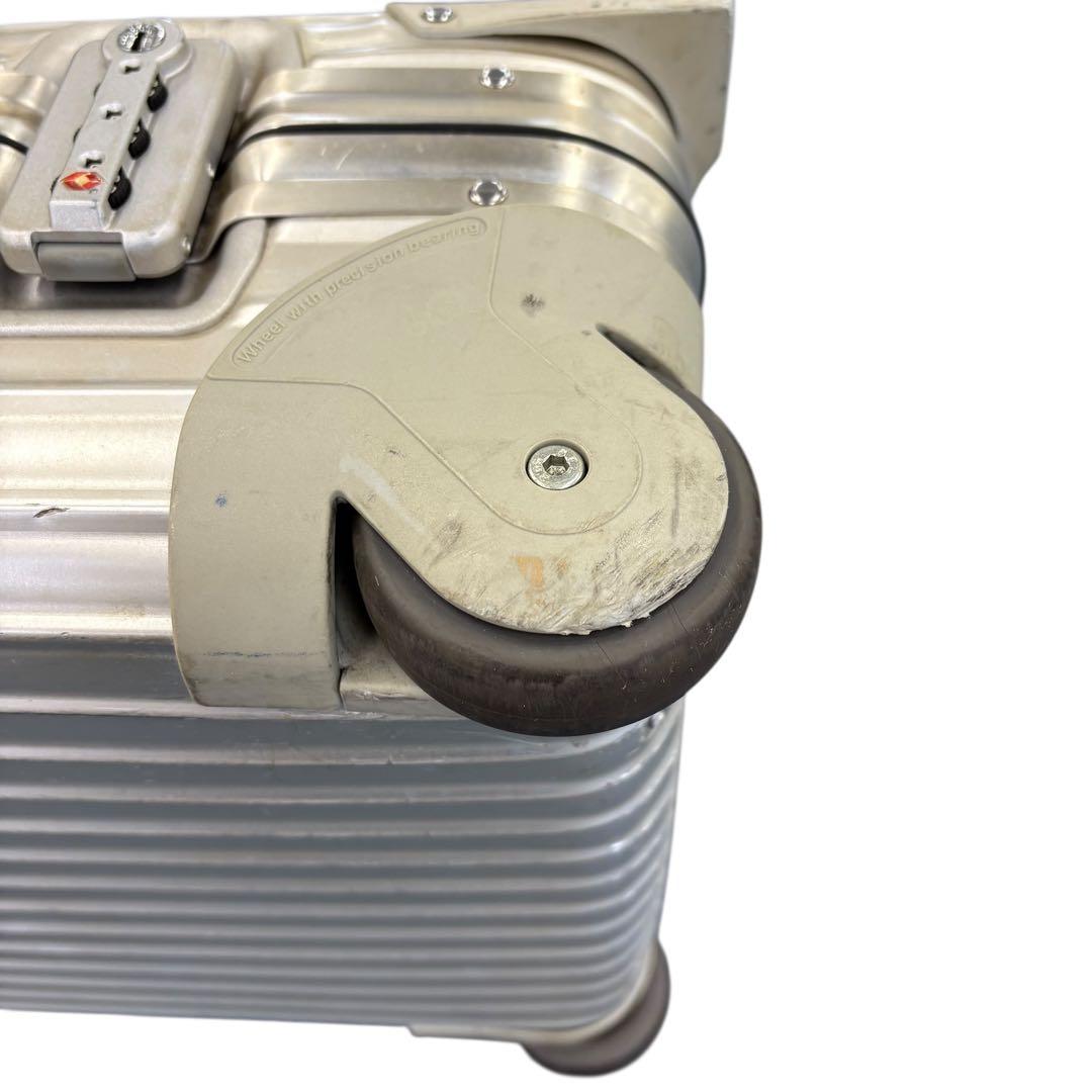 廃盤 美品 RIMOWA ルフトハンザ 2輪 機内持ち込み可32L スーツケース