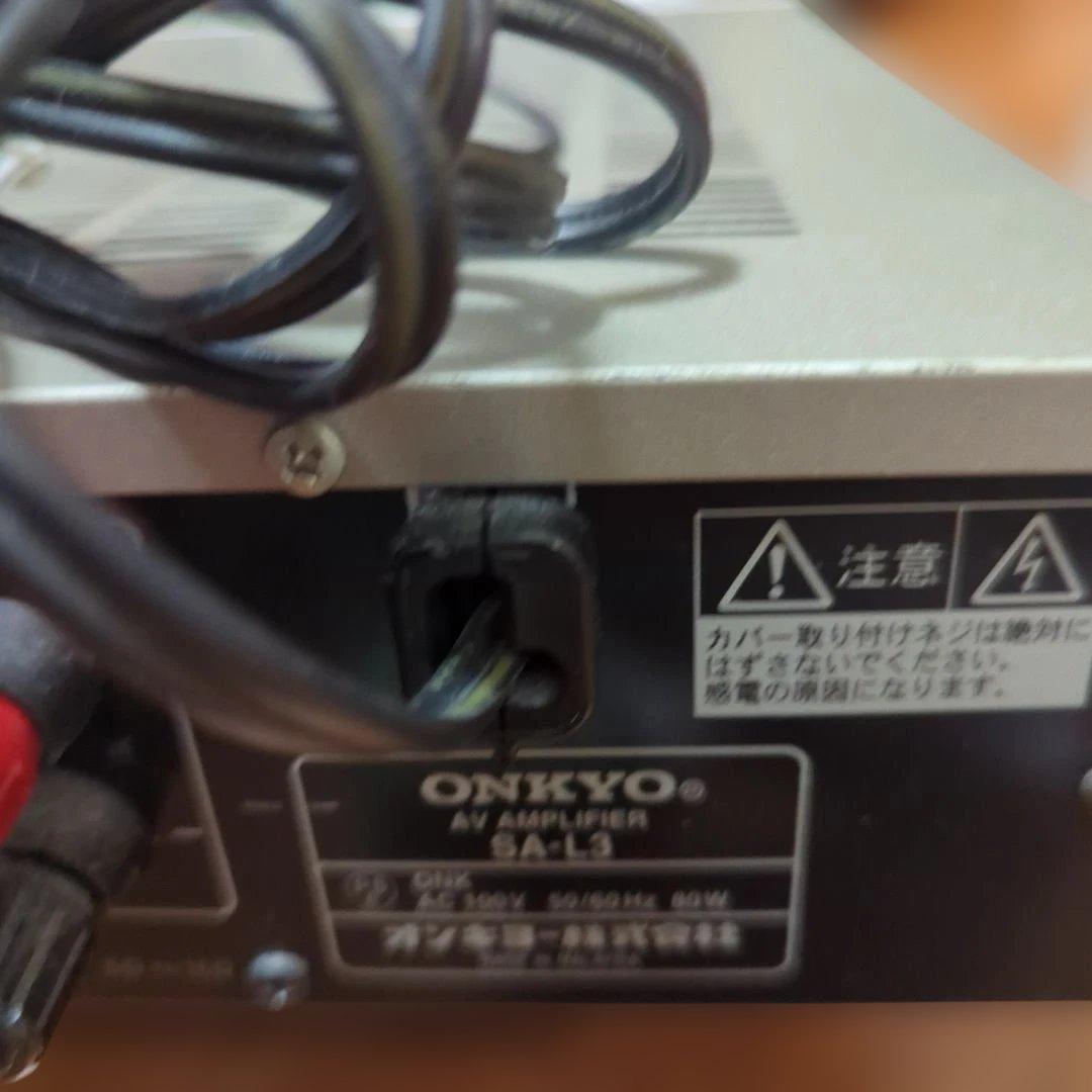 BoseスピーカーとONKYO オンキョー アンプセット(20枚目延長コード?)