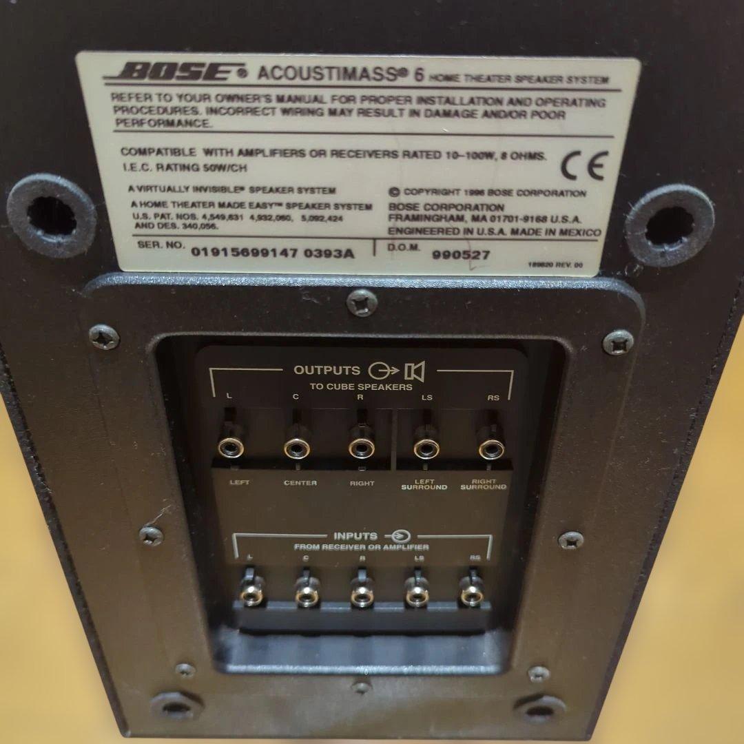 BoseスピーカーとONKYO オンキョー アンプセット(20枚目延長コード?)