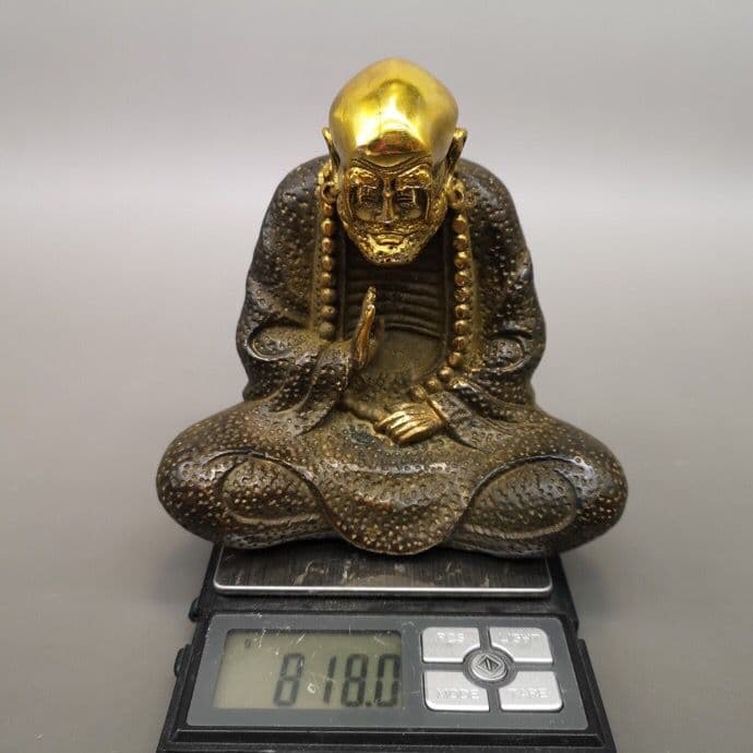 仏教美術 仏像 達磨祖師仏像 招財 開運 風水 銅製品 工芸品 置物