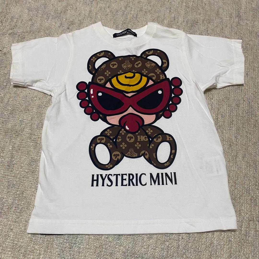 ヒスミニ テディ モノグラム Tシャツ 90cm ブラウン