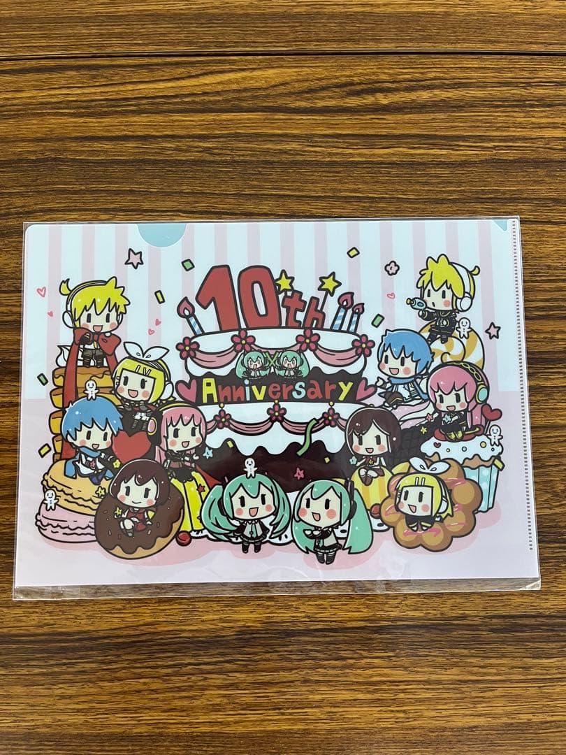 愛*莉様 初音ミク　パパパ・パーティ　新品未開封クリアファイル全10種セット