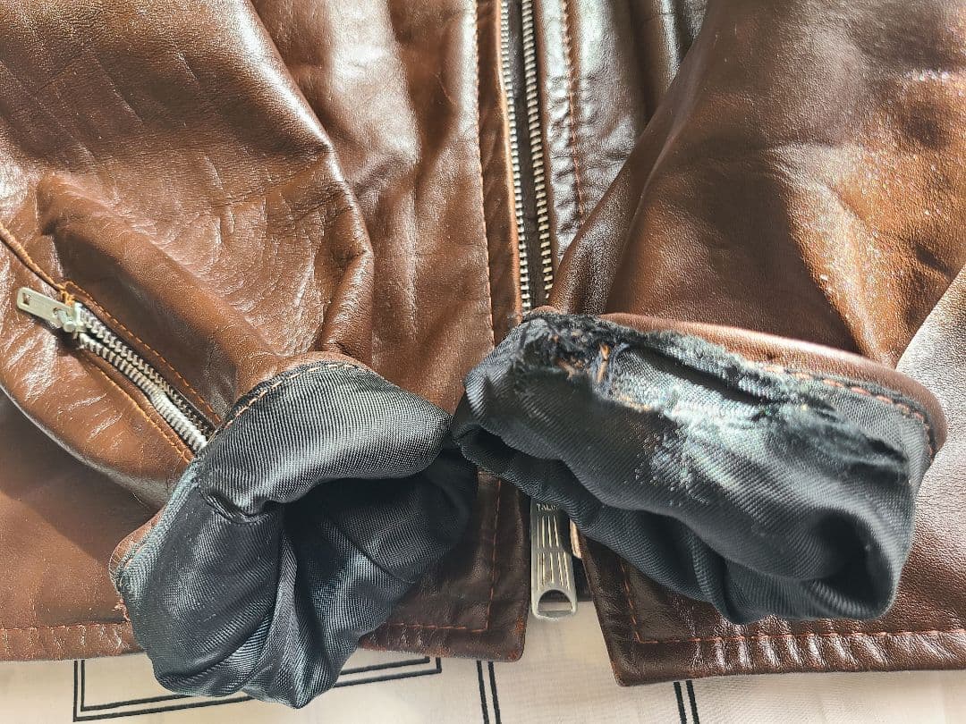 60s ヴィンテージ 希少サイズ Brooks ブルックス シングル ライダース