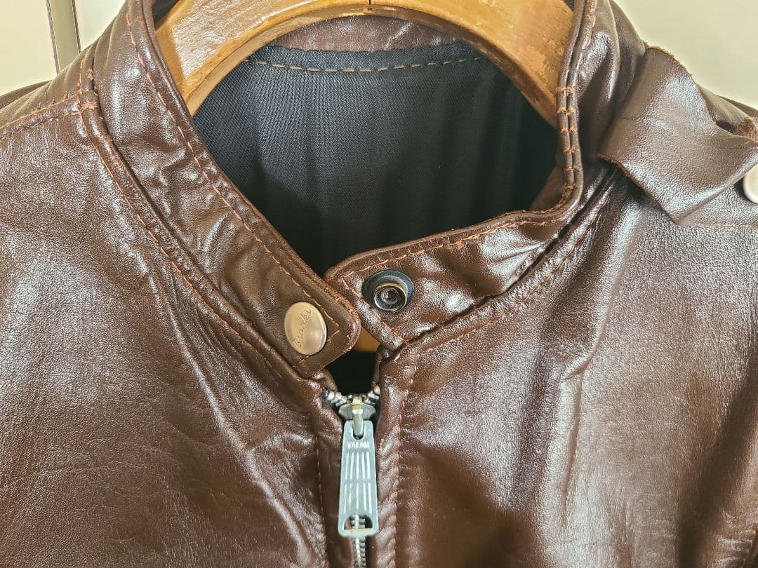 60s ヴィンテージ 希少サイズ Brooks ブルックス シングル ライダース