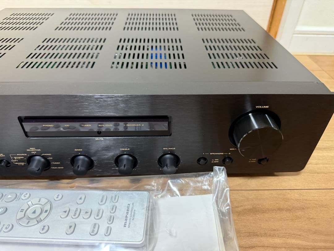 未使用に近いmarantz PM4001 プリメインアンプ元箱、リモコン有り