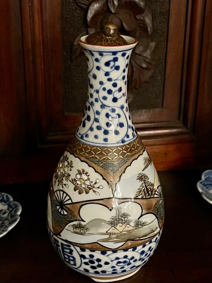 【大正時代？】アンティーク食器九谷焼