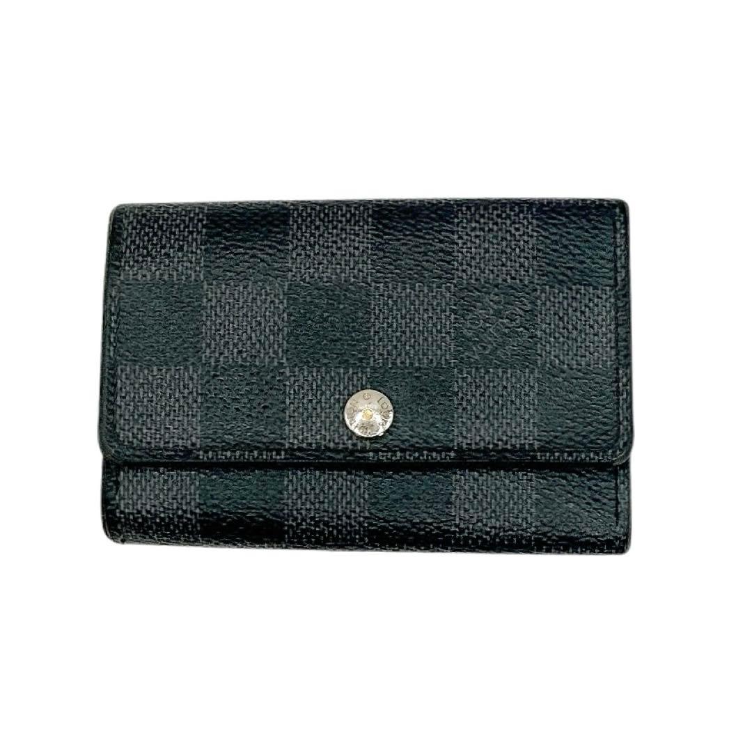 美品✨ルイヴィトン　キーケース　ミュルティクレ 6連　ダミエグラフィット　鍵入れ
