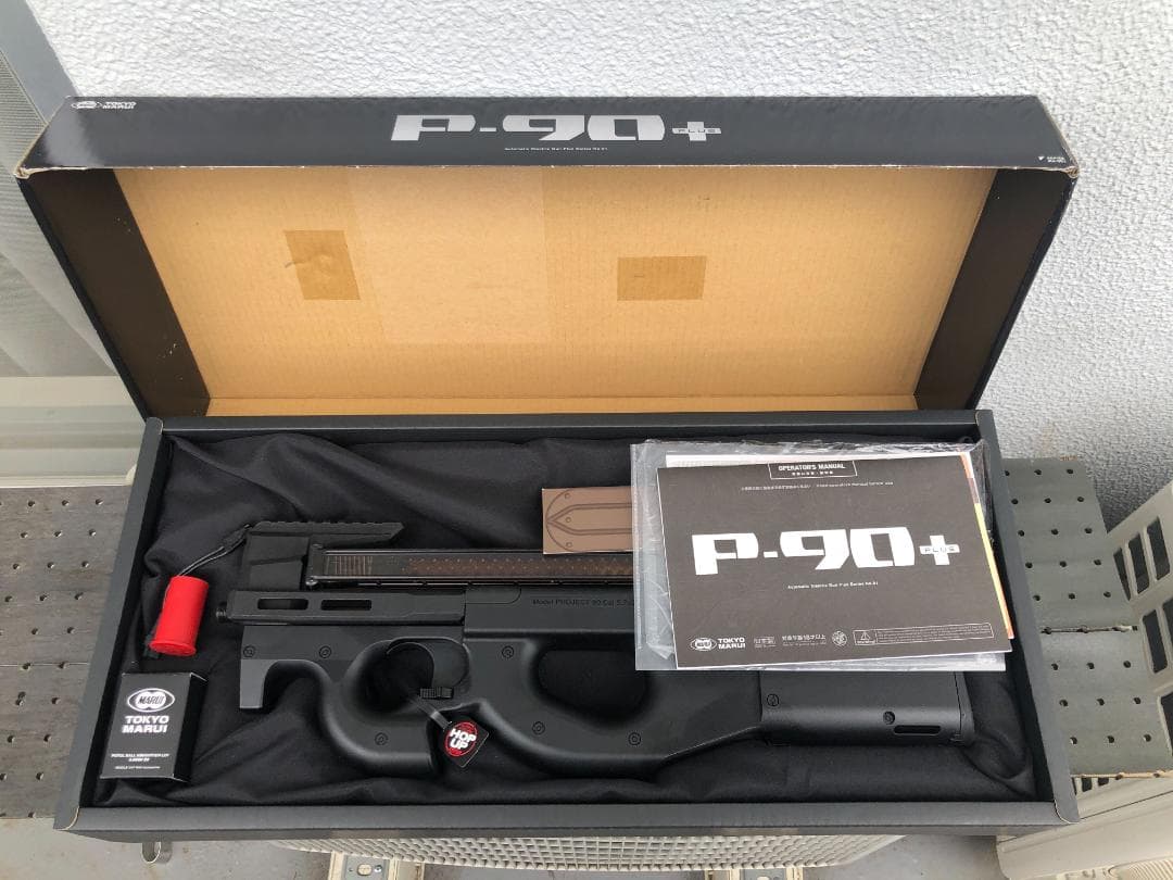 東京マルイ P90+ カスタム ステルスアッパーレシーバー 組込済 ジャンク扱い