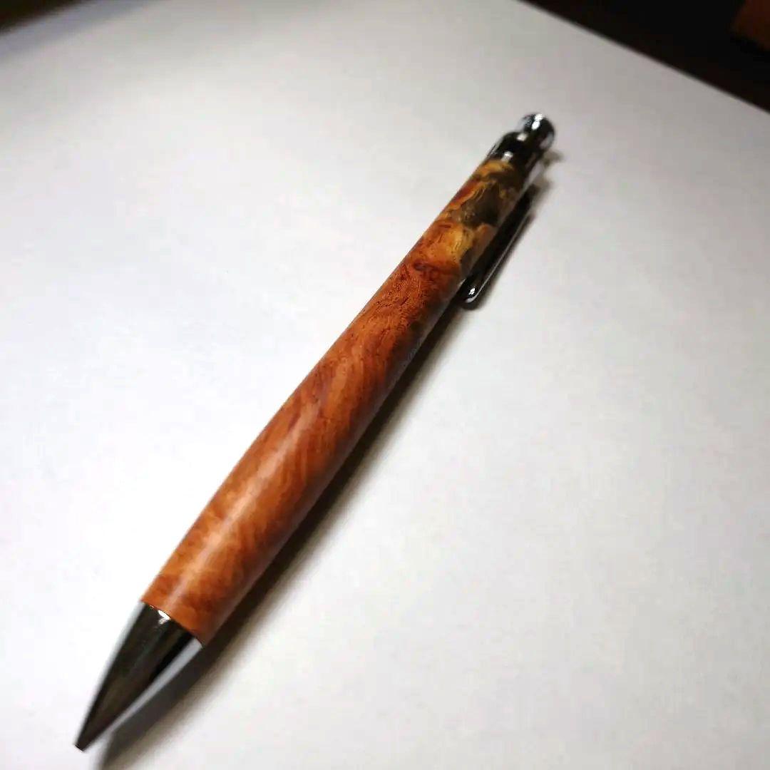 工房楔　ペンシル楔　【花梨紅白】　真鍮タイプ