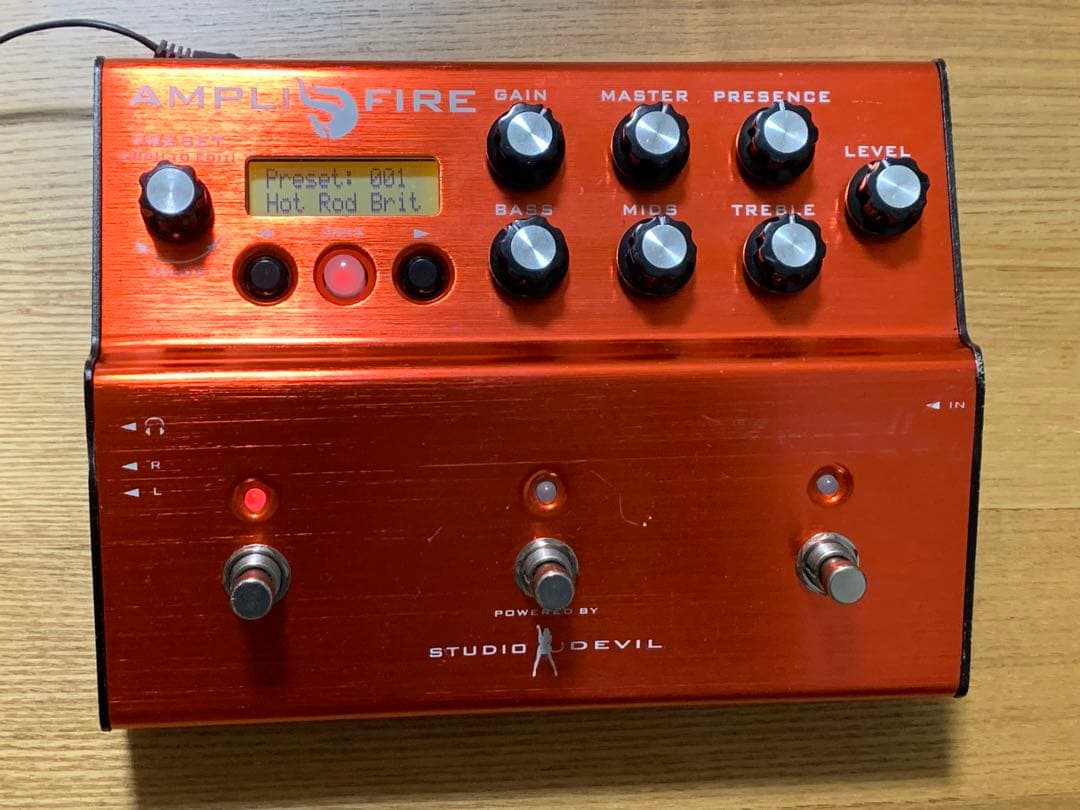 【修理品】Atomic AmpliFire 3 アンプシミュ マルチエフェクター