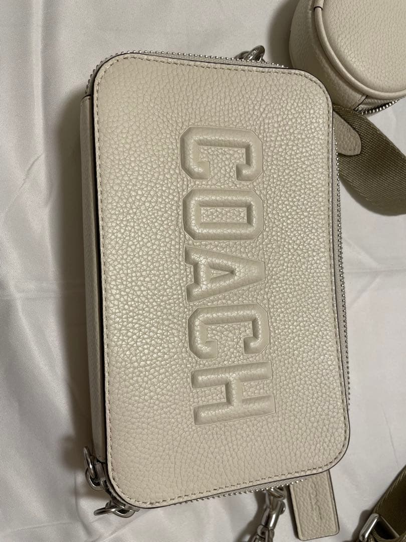 美品　COACH チャータースリムクロスボディ　コーチ　グラフィック　CW540